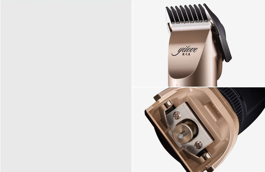 Low-noise dog and cat hair clipper set