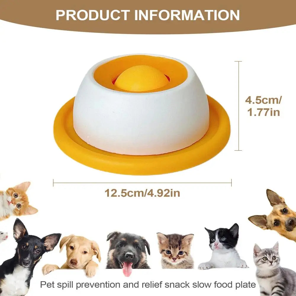 Dog Treat Puzzle Slow Feeder — Interactive Boredom-Busting Feeding Toy