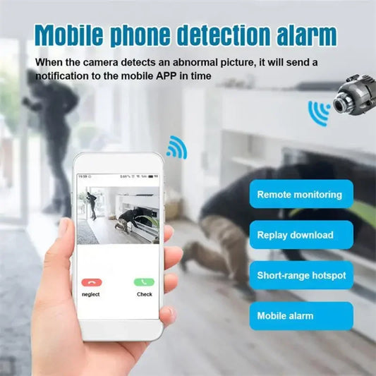 Indoor Smart Pet Camera — 1080p Wi-Fi with Night Vision & 2-Way Audio