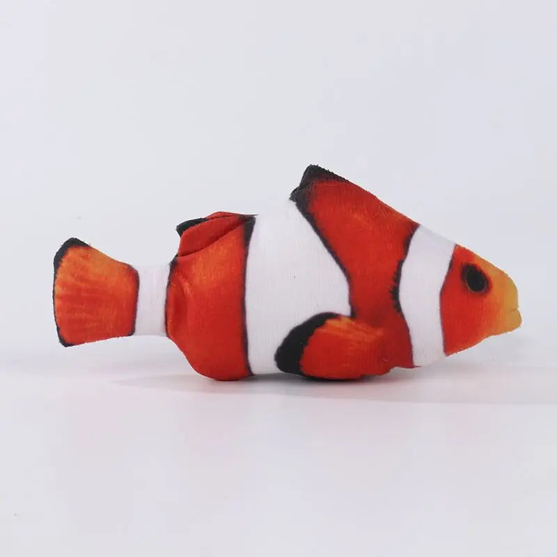 Plush Catnip Fish Cat Toy — Soft 3D Simulation Fish for Interactive Play