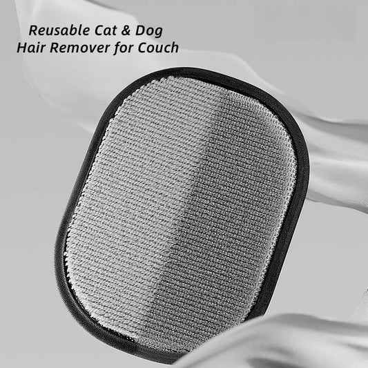 Reusable cat and dog hair remover gloves