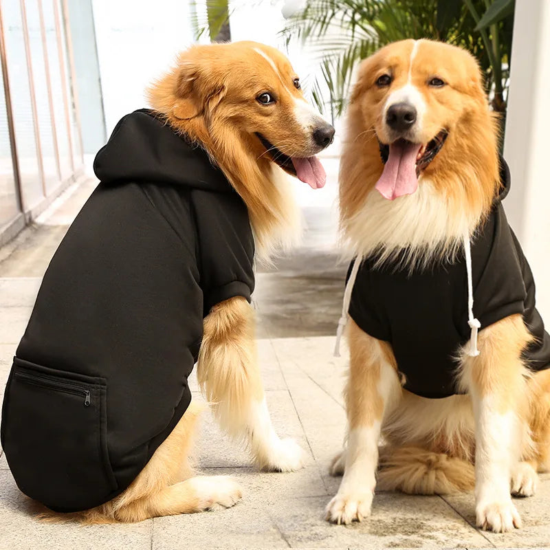 Reversible Plaid Dog Winter Coat — Warm Fleece Vest for Small to Large Dogs