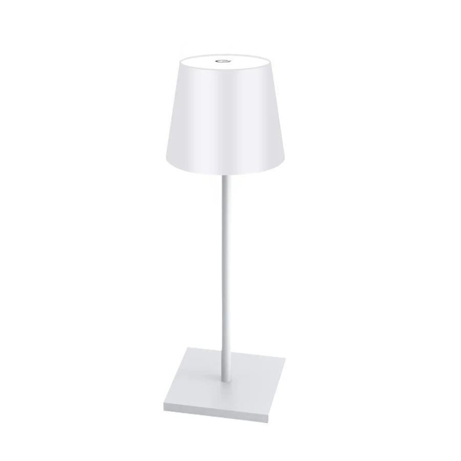 Dimmable Wireless LED Desk Lamp - Touch Control, Rechargeable
