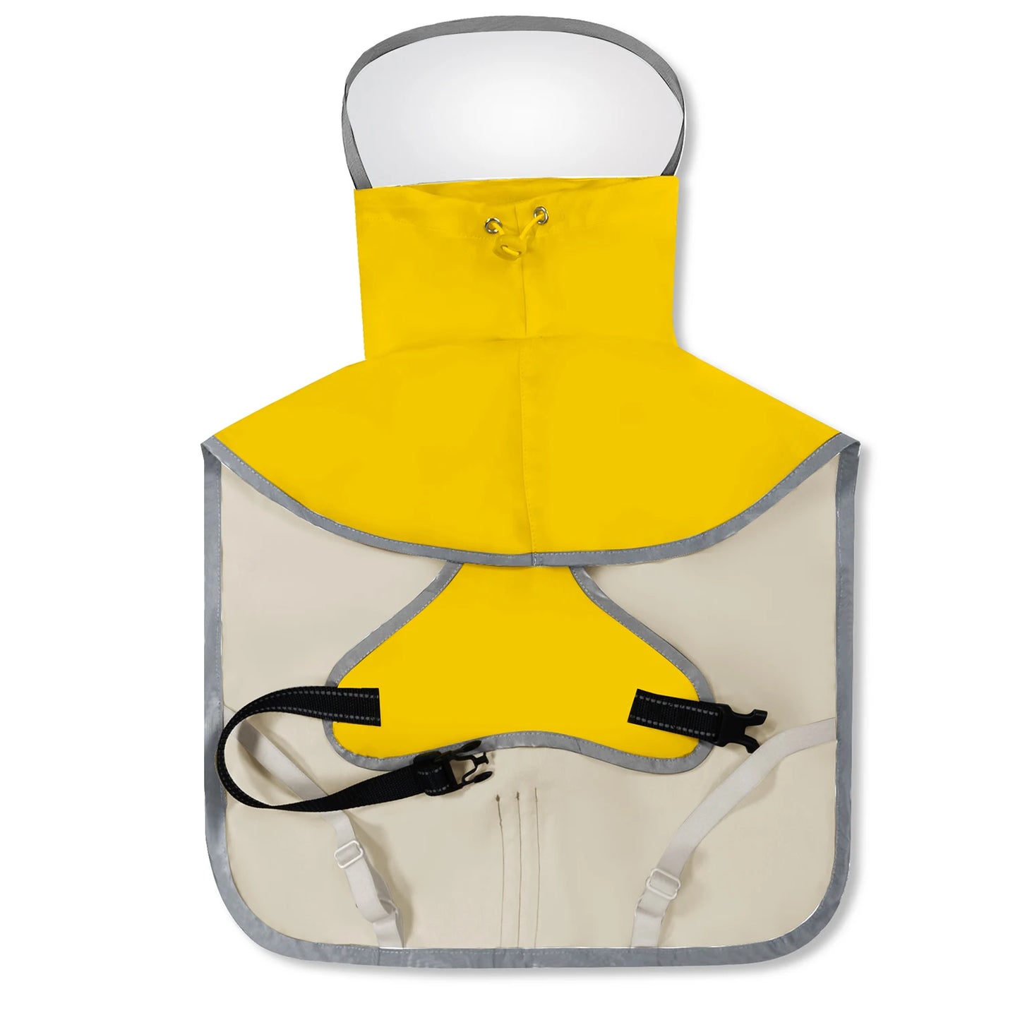 Waterproof Dog Raincoat — Hooded Reflective Rain Jacket