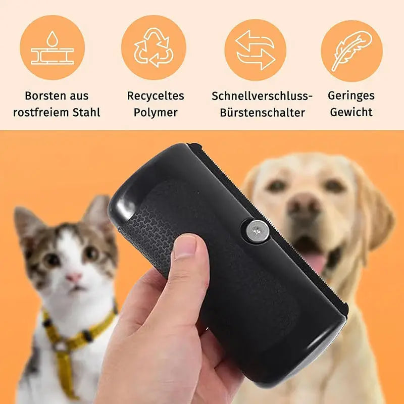 Self-Cleaning Deshedding Brush
