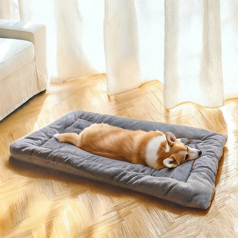 Plush Pet Bed — Ultra-Soft Cushioned Sofa Bed for Dogs & Cats