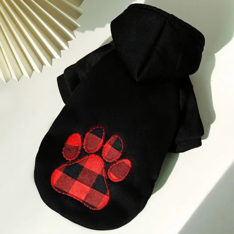 Reversible Plaid Dog Winter Coat — Warm Fleece Vest for Small to Large Dogs