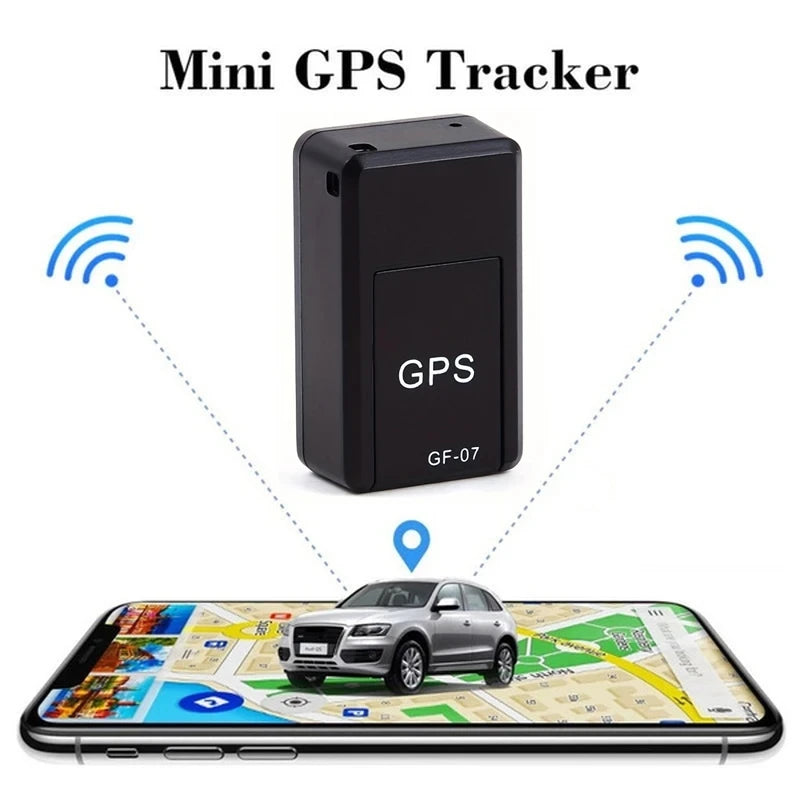 Mini Magnetic GPS Locator — Portable Tracker for Vehicles & Gear (SIM Required)
