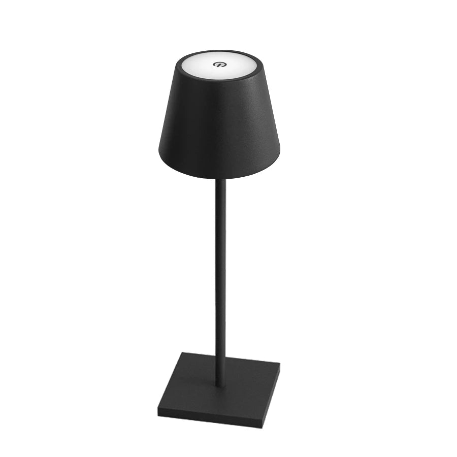 Dimmable Wireless LED Desk Lamp - Touch Control, Rechargeable