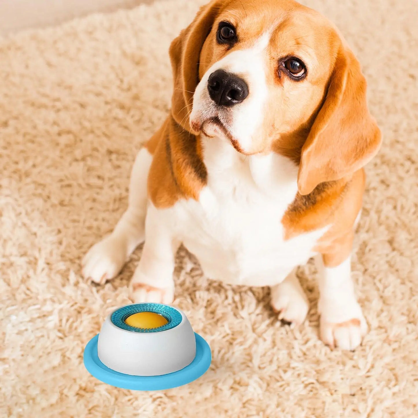 Dog Treat Puzzle Slow Feeder — Interactive Boredom-Busting Feeding Toy