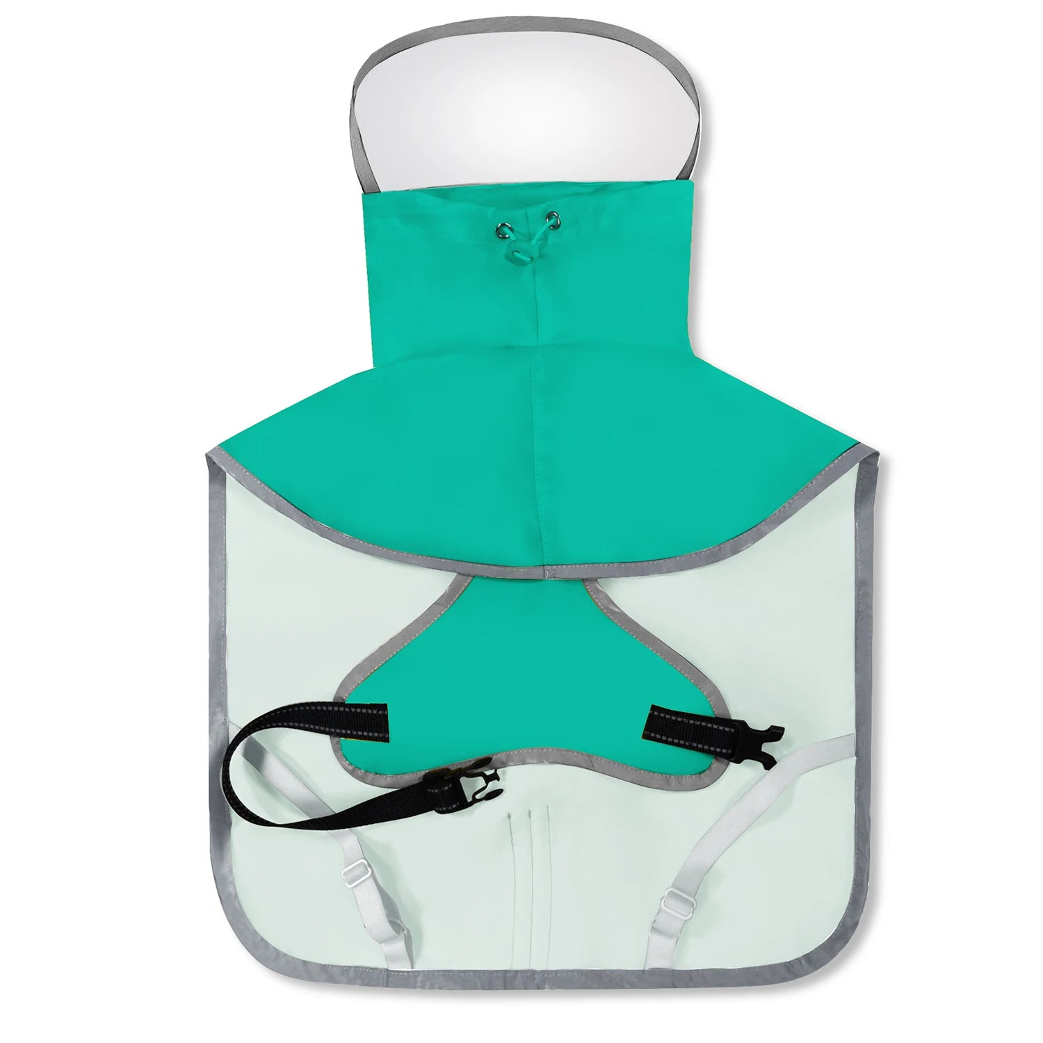 Waterproof Dog Raincoat — Hooded Reflective Rain Jacket