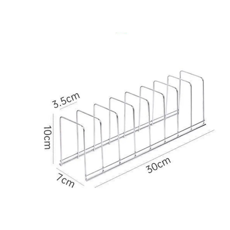 Stainless Steel Dish Drying Rack & Bowl Organizer