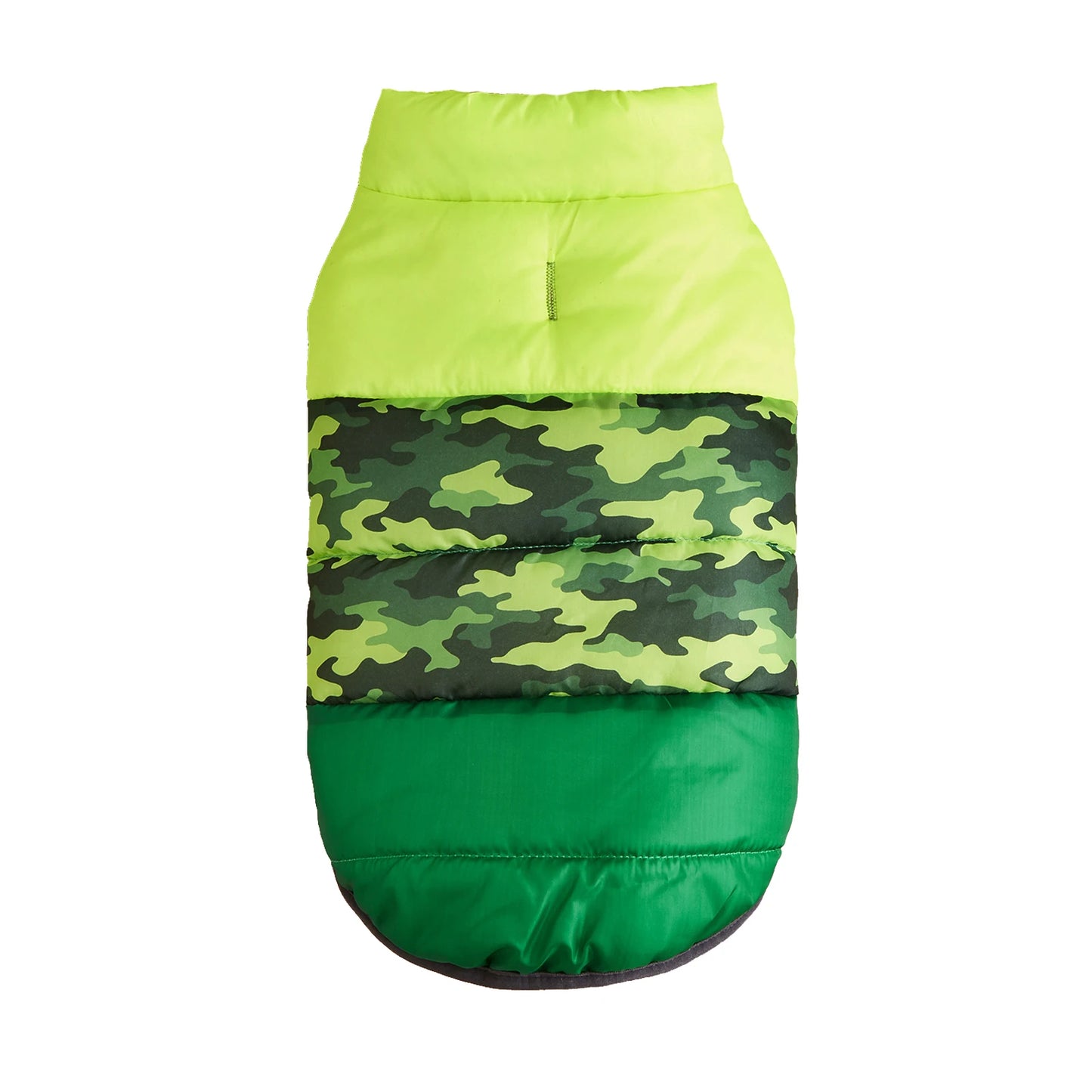 Padded Winter Dog Coat — Warm Cotton Jacket for Small to Large Dogs