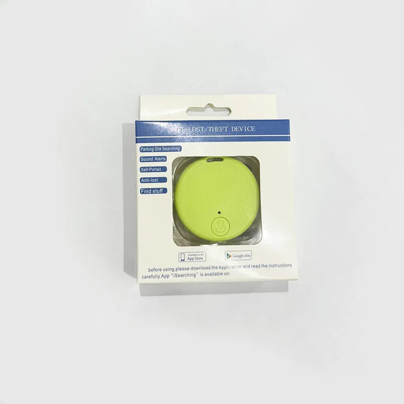Mini Bluetooth Pet Tracker — Anti-Lost Smart Finder for Collars, Carriers & Keys (iOS & Android)
