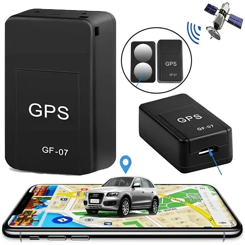 Mini Magnetic GPS Locator — Portable Tracker for Vehicles & Gear (SIM Required)