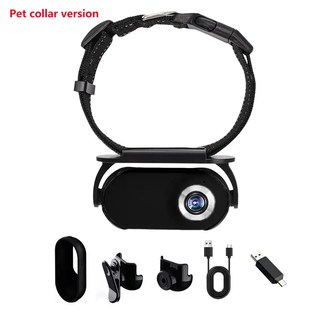 360° Pet Camera — Wide-Angle Mini Home Camera for Watching Dogs & Cats
