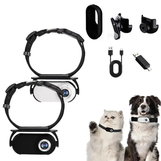 360-degree wide-angle Wi-Fi pet camera for dogs and cats