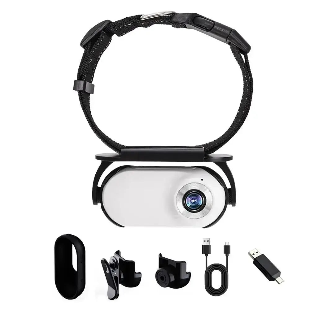 360° Pet Camera — Wide-Angle Mini Home Camera for Watching Dogs & Cats