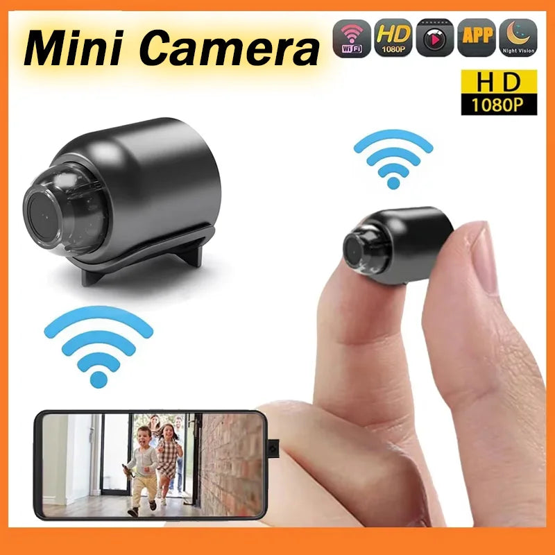 Indoor smart Wi-Fi pet camera with night vision