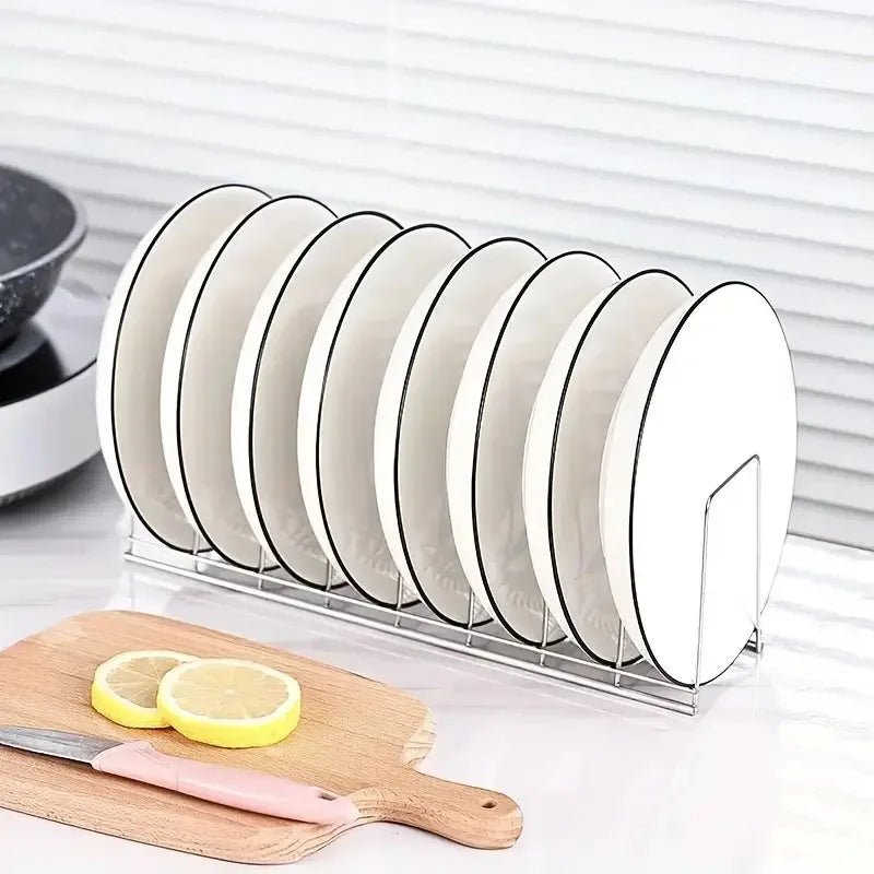 Stainless Steel Dish Drying Rack & Bowl Organizer