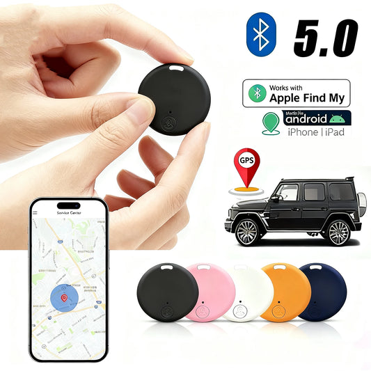 Mini Bluetooth pet tracker tag for collars and carriers