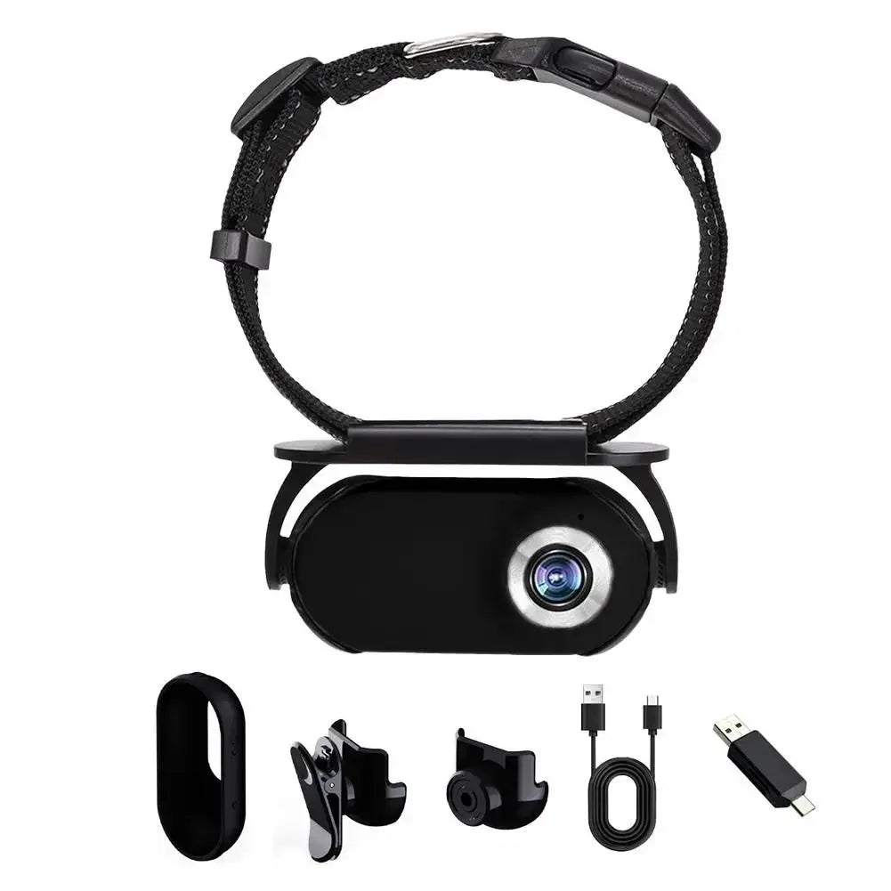 360° Pet Camera — Wide-Angle Mini Home Camera for Watching Dogs & Cats