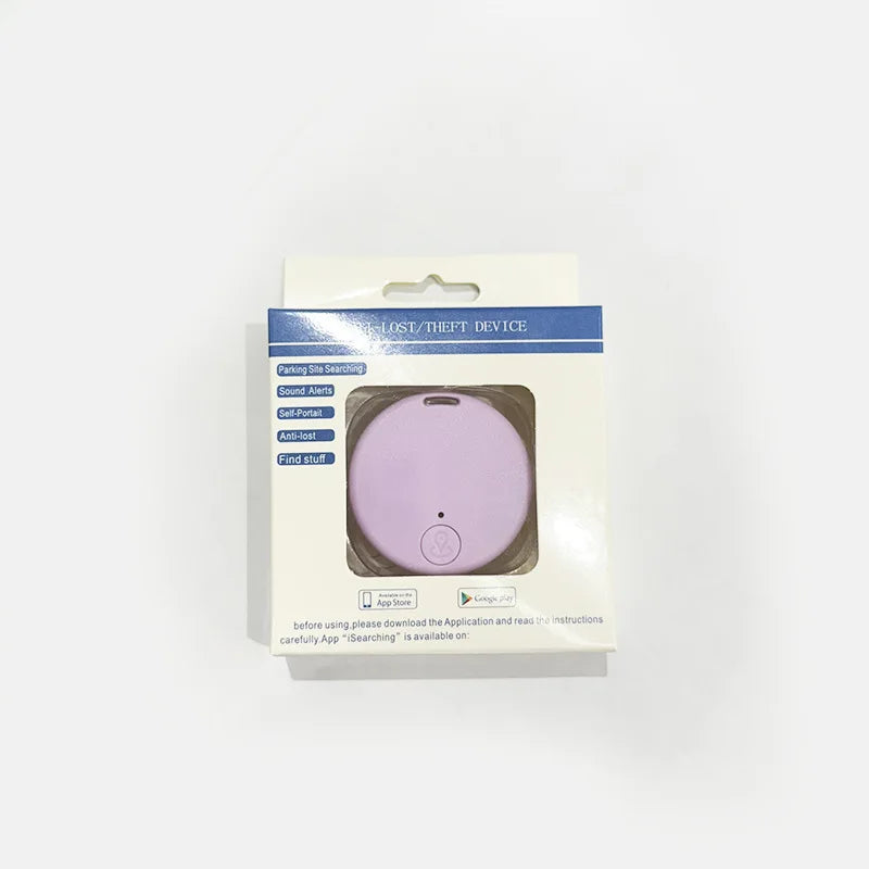 Mini Bluetooth Pet Tracker — Anti-Lost Smart Finder for Collars, Carriers & Keys (iOS & Android)