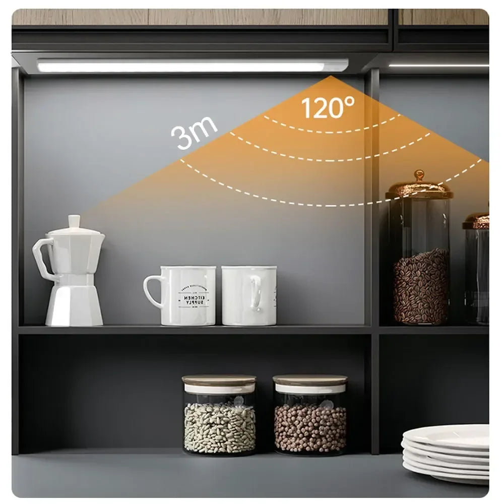 Motion Sensor LED Cabinet Light - Rechargeable Night Light