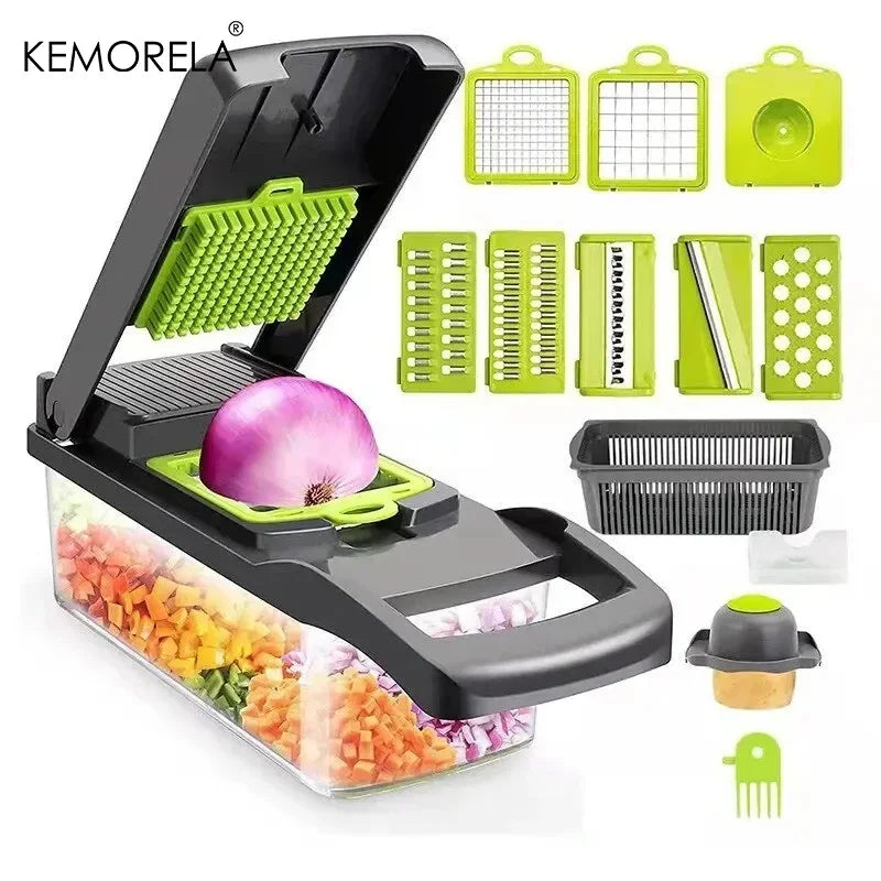 14-in-1 Multifunctional Vegetable Chopper & Slicer