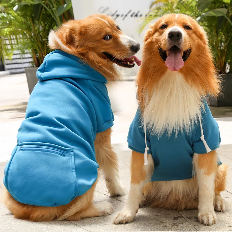 Reversible Plaid Dog Winter Coat — Warm Fleece Vest for Small to Large Dogs