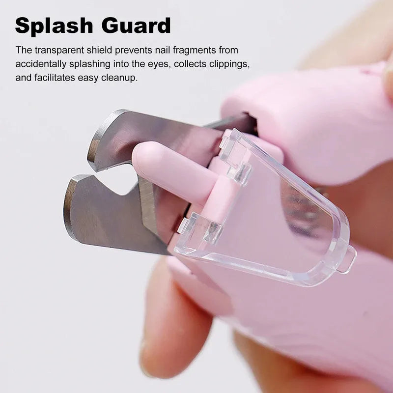 Quiet Electric Pet Nail Grinder with LED Light — Cordless Paw Trimmer for Dogs & Cats