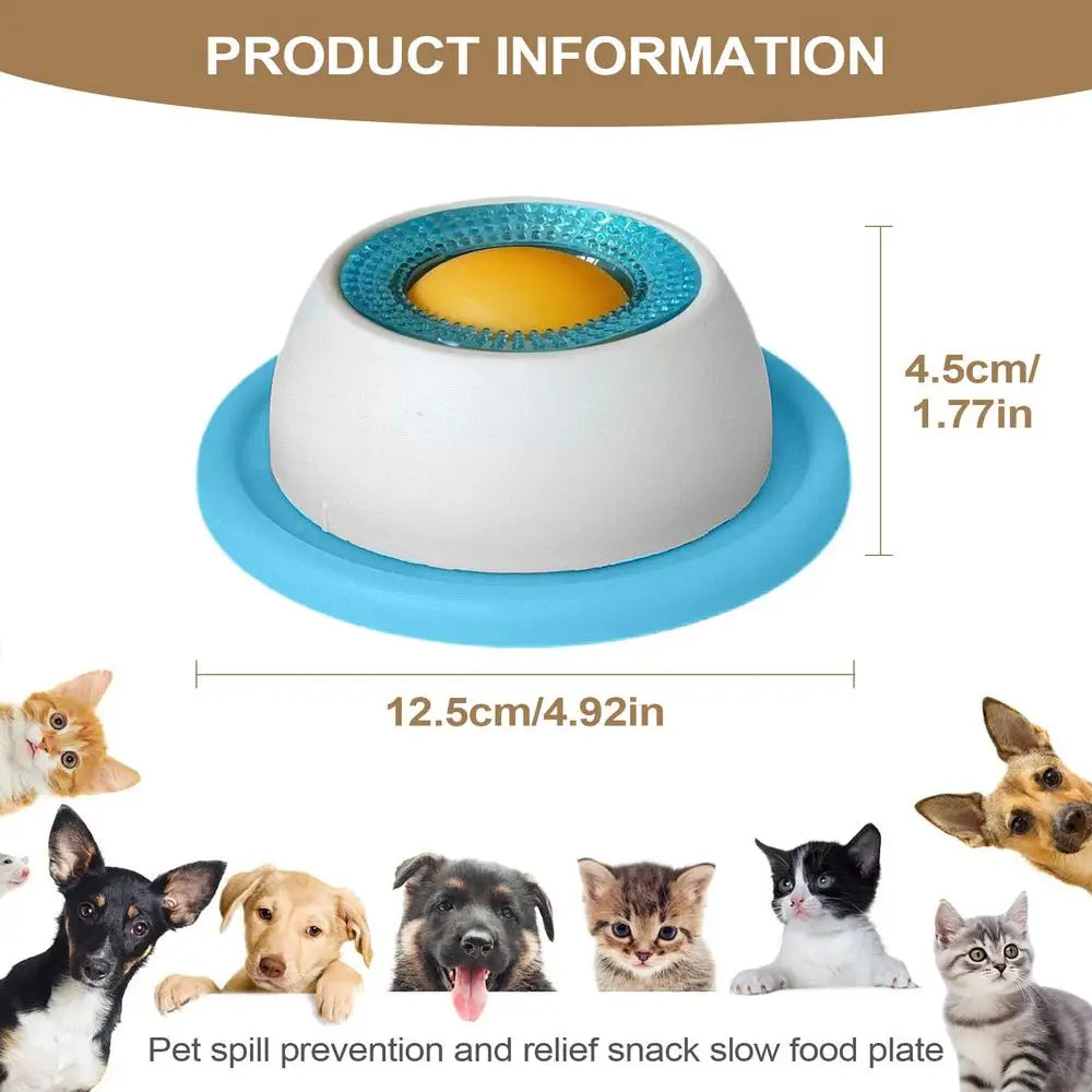Dog Treat Puzzle Slow Feeder — Interactive Boredom-Busting Feeding Toy