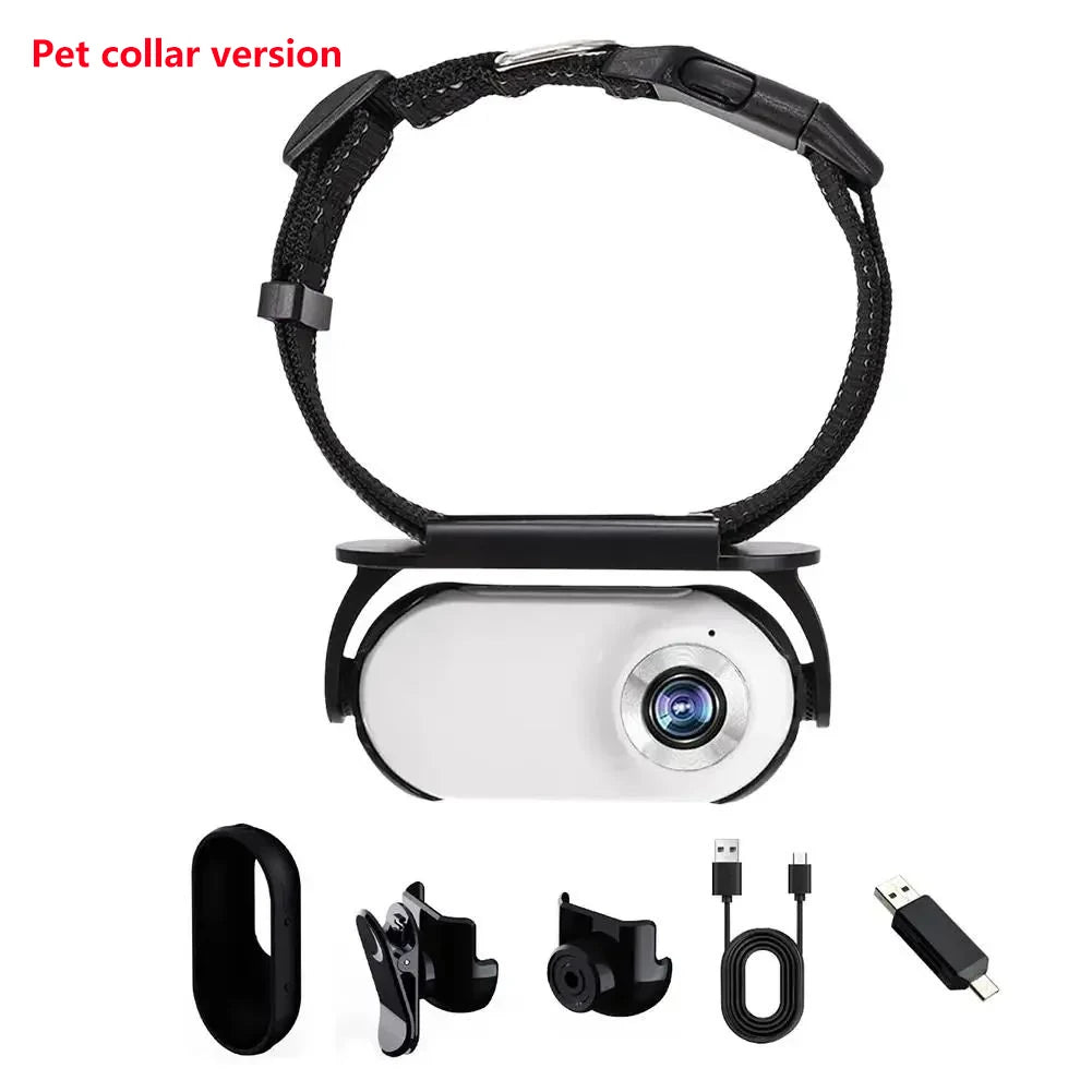 360° Pet Camera — Wide-Angle Mini Home Camera for Watching Dogs & Cats